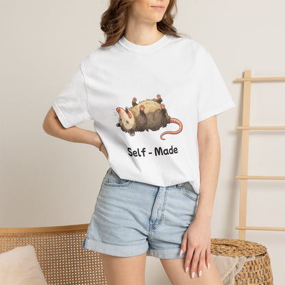 Customizable opossum t-shirt – hand-drawn opossum design, gift for opossum lovers