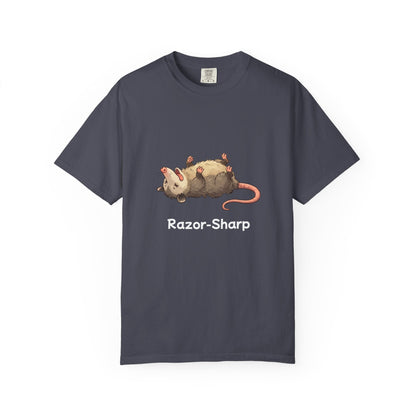 Customizable opossum t-shirt – hand-drawn opossum design, gift for opossum lovers