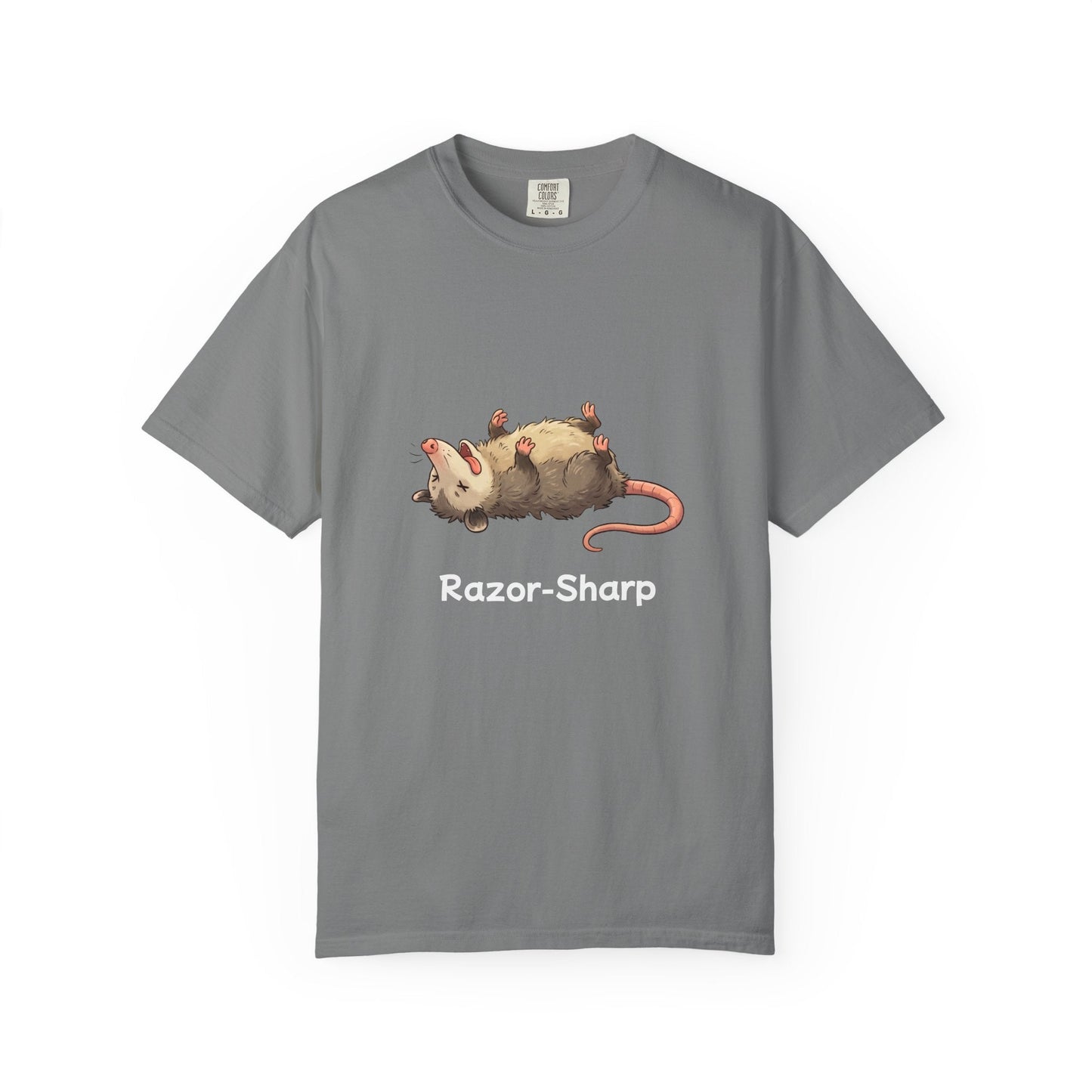 Customizable opossum t-shirt – hand-drawn opossum design, gift for opossum lovers
