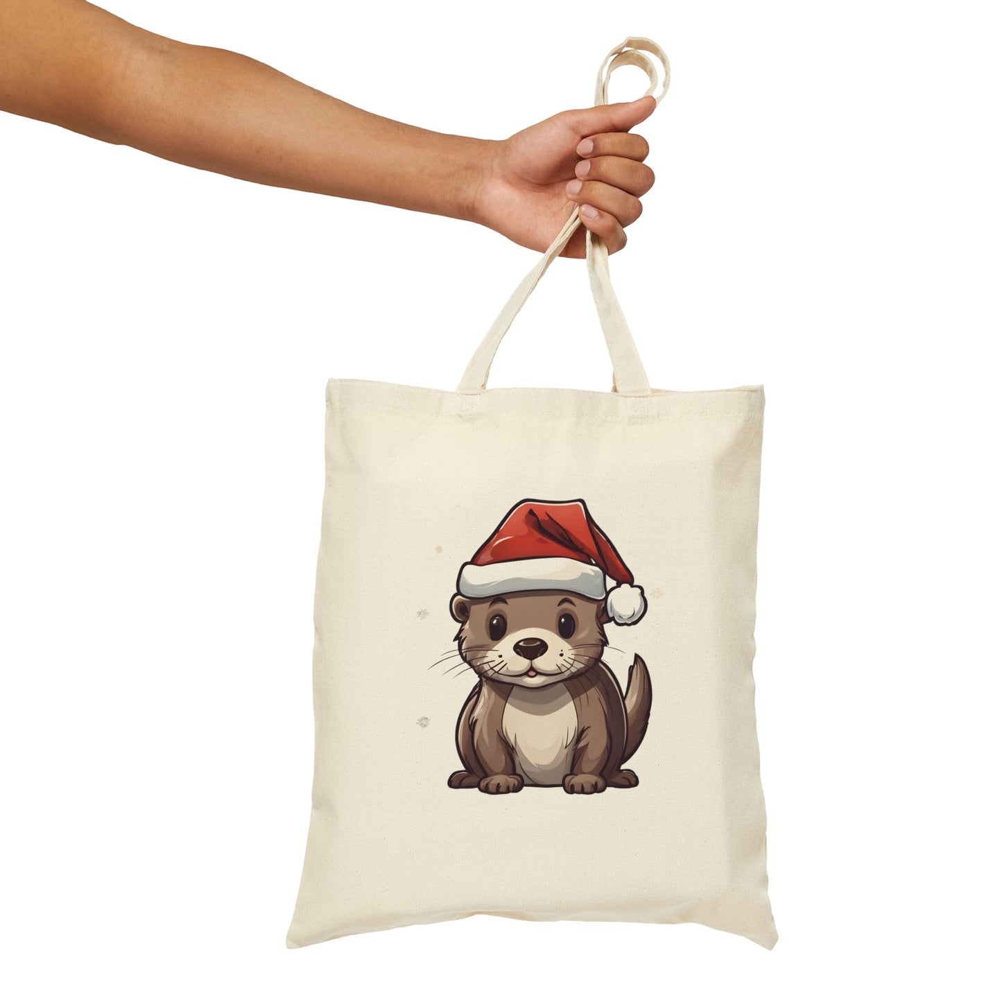 Tote Bag Christmas Otter - StoreCuriosity