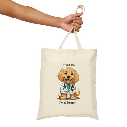 Tote Bag Cute Dog Doctor - StoreCuriosity