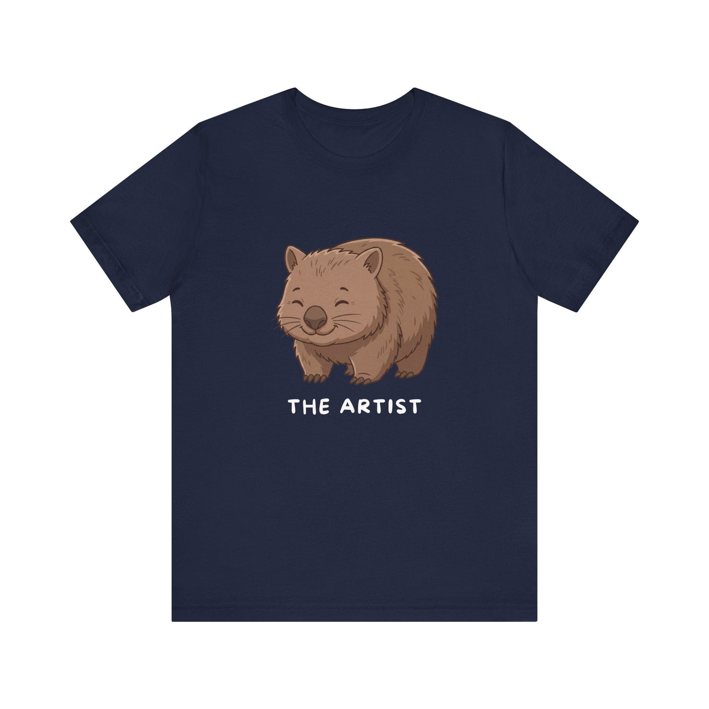 Wombat T-Shirt – The Artist & His Cubic Masterpieces Front/Back Tee - StoreCuriosity