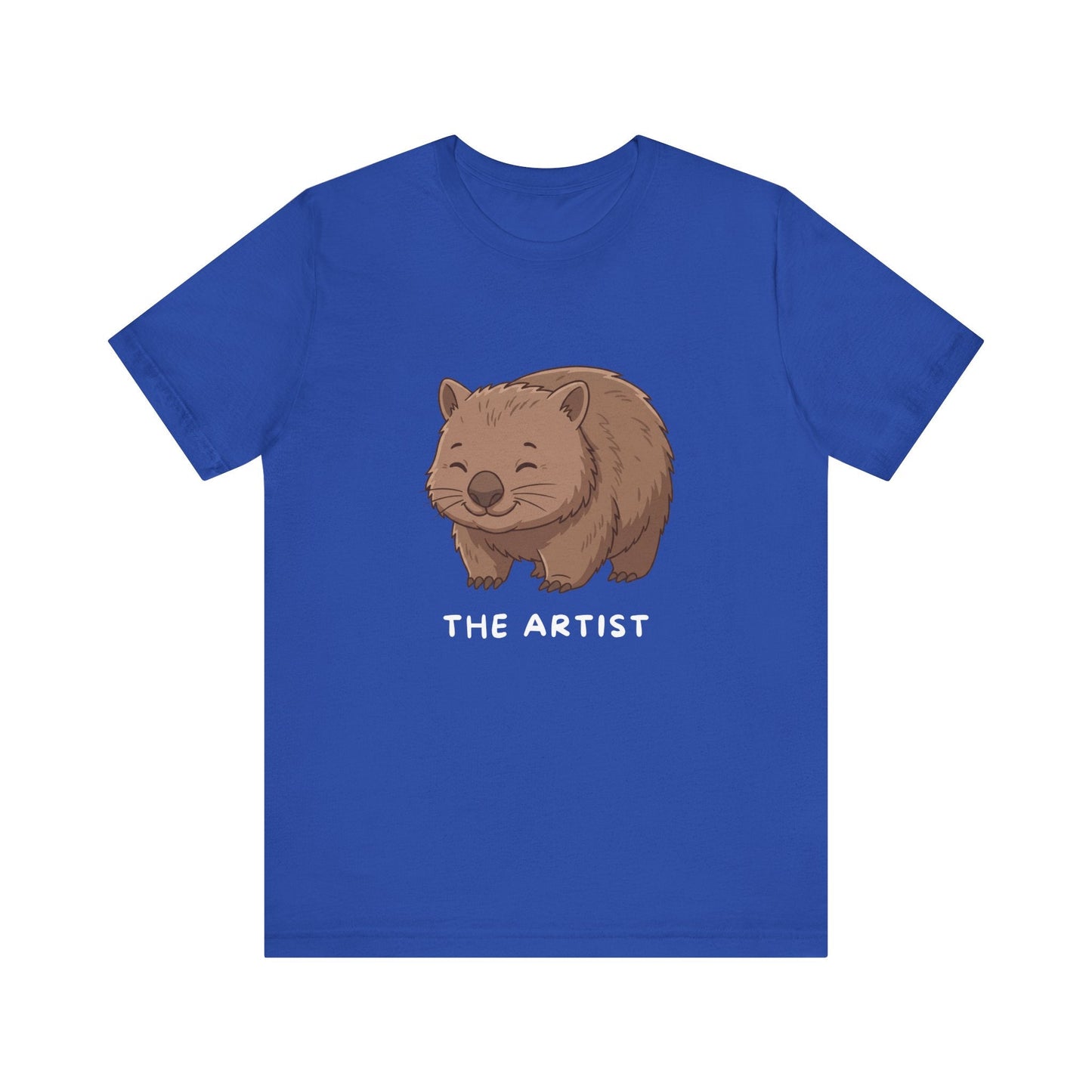 Wombat T-Shirt – The Artist & His Cubic Masterpieces Front/Back Tee - StoreCuriosity