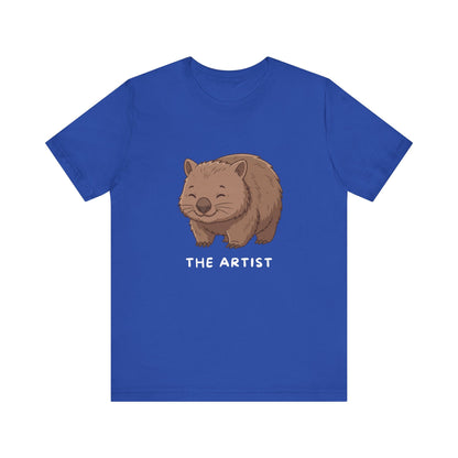 Wombat T-Shirt – The Artist & His Cubic Masterpieces Front/Back Tee - StoreCuriosity